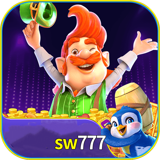 Imagem promocional da sw777 mostrando a plataforma e suas vantagens